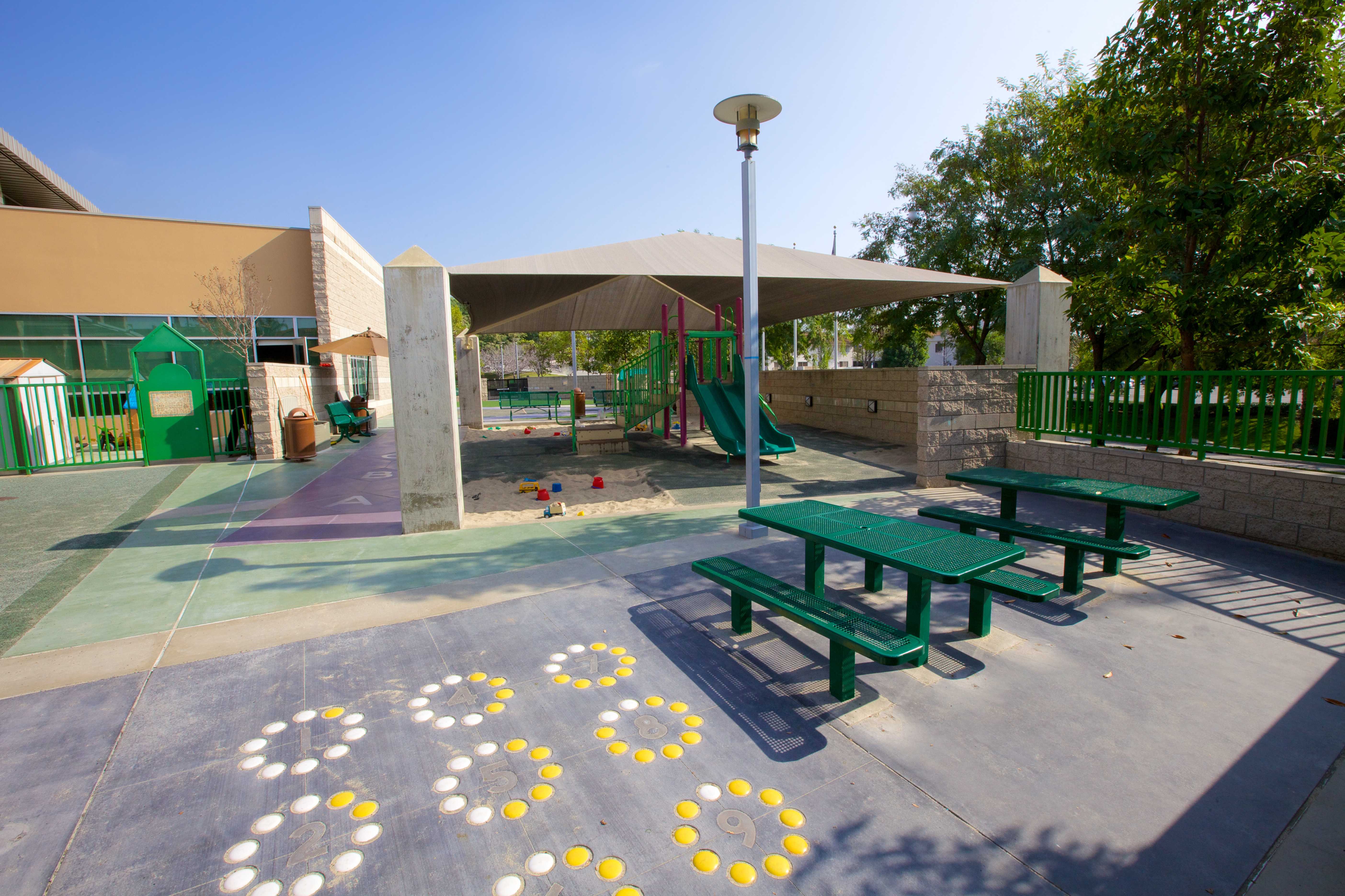 Brea Community Center private playground